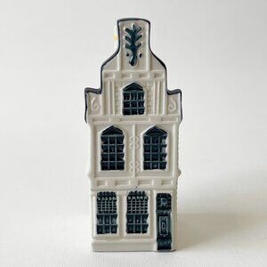 KLM Airlines Dutch Blue Delft House by BOLS #24 Amsterdam 2004 Empty